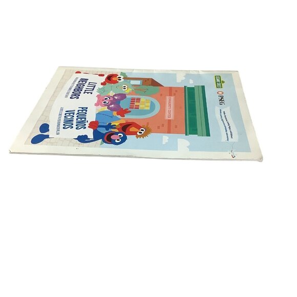Sesame Street Little Neighbors Activity Book Bilingual Kids Collaboration PSEG - Picture 10 of 13